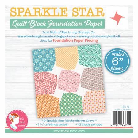 Sparkile Star Foundation Paper 6"