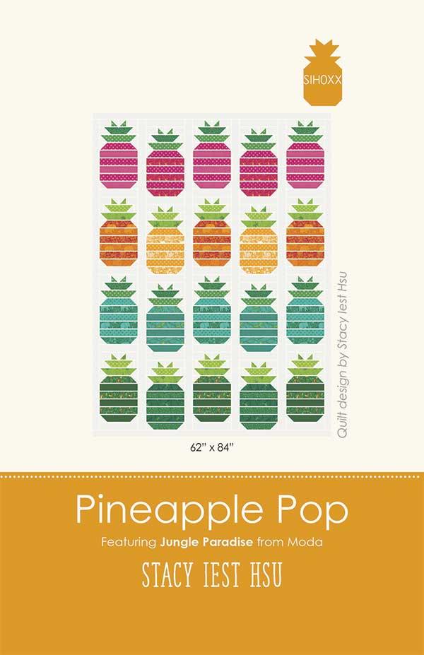 Pineapple Pop Pattern by Stacy Ise Hsu