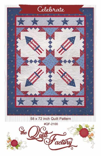 The Quilt Factory Quilt Pattern, Celebrate