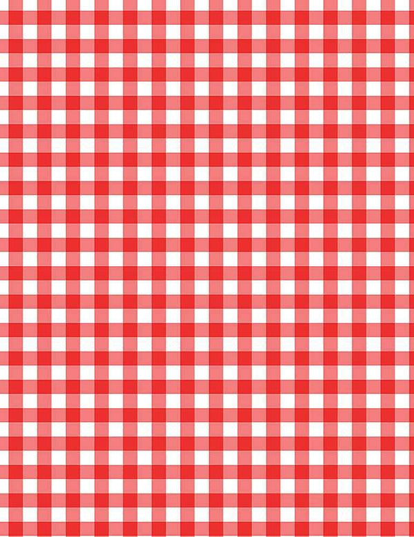 Timeless Treasures, Strawberry  Fileds, Strawberry Fileds Gingham