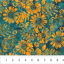 Tuscan Terrace Batiks, Dark Teal