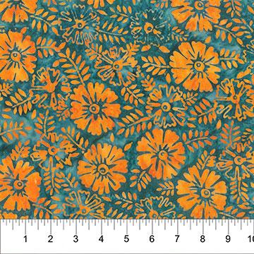 Tuscan Terrace Batiks, Teal