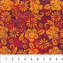 Tuscan Terrace Batiks, Burgundy
