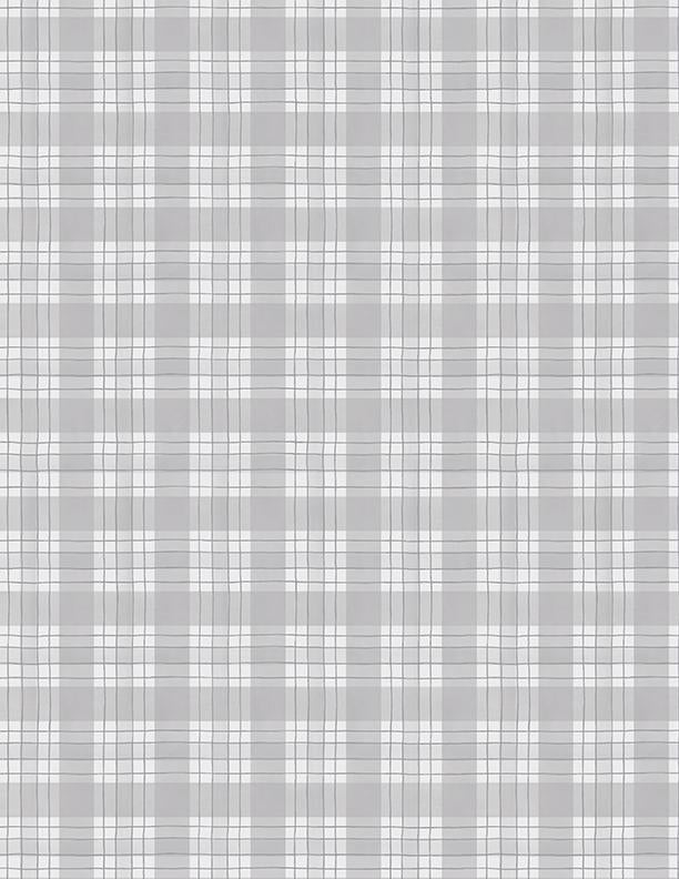Zest For Life, Tablecloth Plaid, Gray